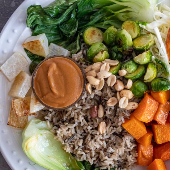 Simple and Healthy Rice Bowl - Recipe photo by Aredspatula