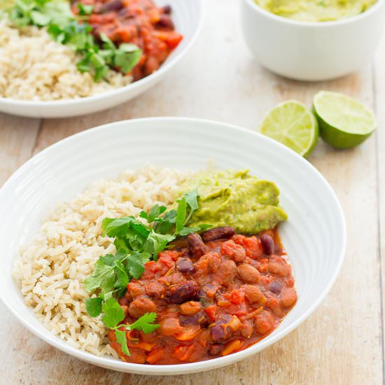 Quick Beany Chilli - Recipe photo by easypeasyfoodie