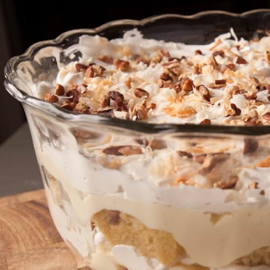 Italian Cream Cake Trifle - Recipe photo by browniebites