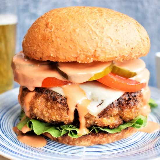 Chicken-Fried Burgers - Recipe photo by inthekitchnet