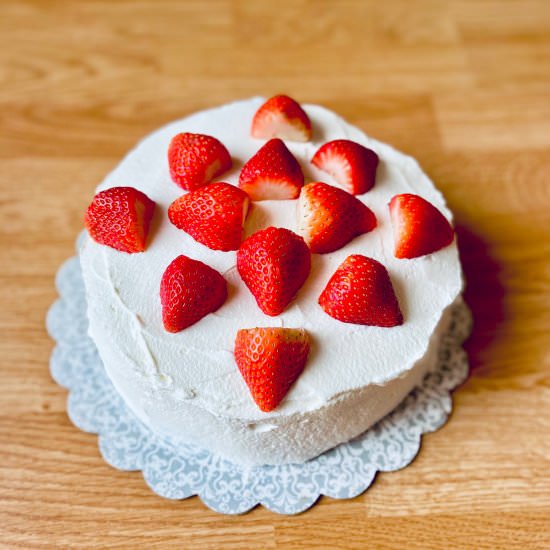 Japanese strawberry shortcake - Recipe photo by evabakes