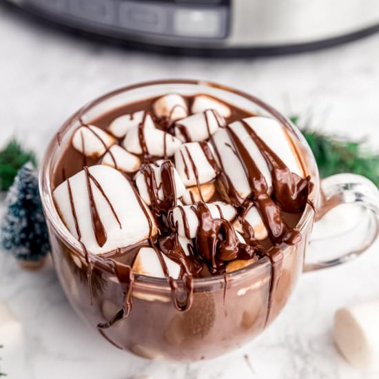 Slow Cooker Hot Chocolate - Recipe photo by jessicainthekitchen