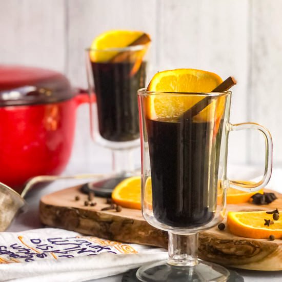 Easy Mulled Wine Recipe - Recipe photo by Inspired Fresh Life
