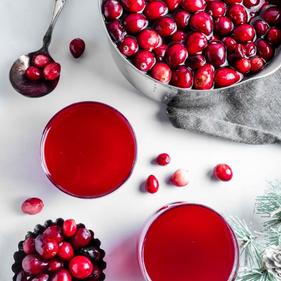 mors | russian cranberry drink - Recipe photo by whisked away kitchen