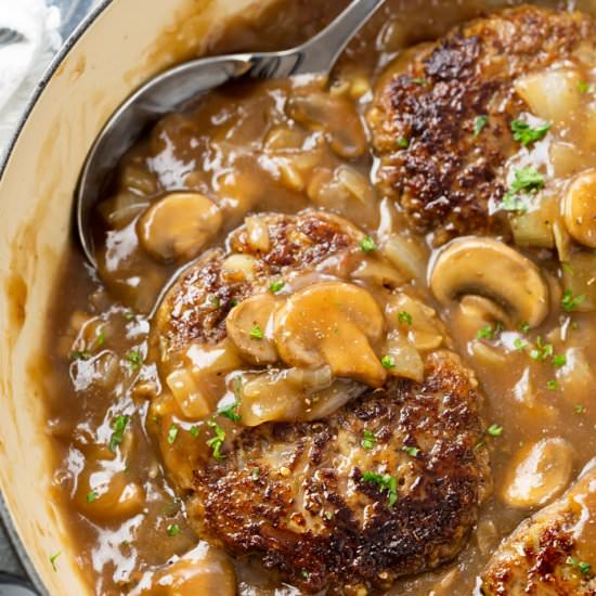 Salisbury Steak - Recipe photo by TheCozyCook