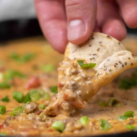 Rotel cheese dip but better - Recipe photo by lifestyleofafoodie