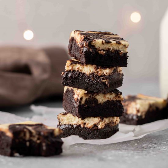 Cream cheese brownies - Recipe photo by lifestyleofafoodie