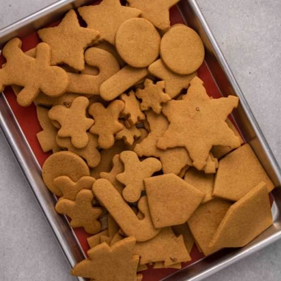 No spread gingerbread cookies - Recipe photo by lifestyleofafoodie