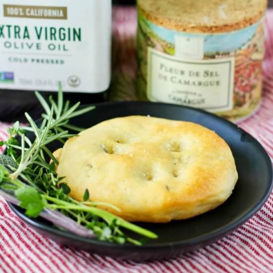 Potato Focaccine - Recipe photo by karenskitchenstories