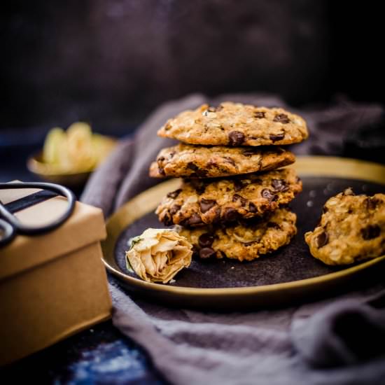 Oat Cookies - Recipe photo by tiffinandteaofficial