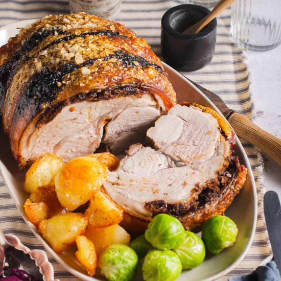 Stuffed Pork Roast - Recipe photo by lostinf00d