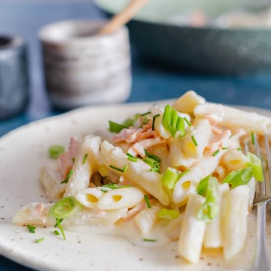 Smoked Salmon Pasta - Recipe photo by lostinf00d