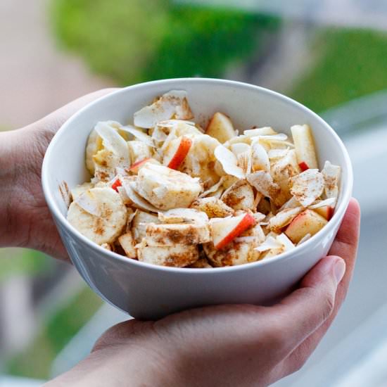 Apple Cinnamon Raw Bowl - Recipe photo by refreshmyhealth