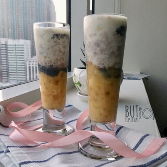 Aval Milk | Rice Flakes Milk - Recipe photo by butfirstchai