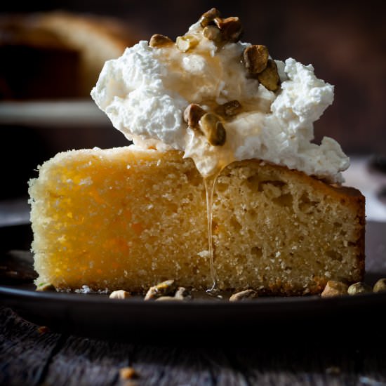 Lemon olive oil cake - Recipe photo by katethebaker