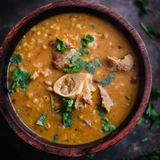 Haleem - Recipe photo by tiffinandteaofficial