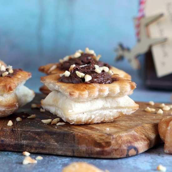 Puff Pastry Baskets with Nutella - Recipe photo by glutenfreealchemist