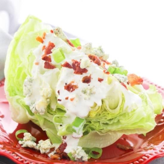 Iceburg Wedge Salad Recipe - Recipe photo by sustain my cooking habit