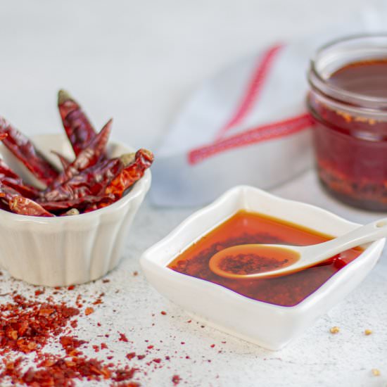 Quick-n-Easy Chili Oil - Recipe photo by a zest for life