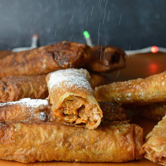 Crispy Pumpkin Pie Parcels - Recipe photo by Mummys FastandEasy