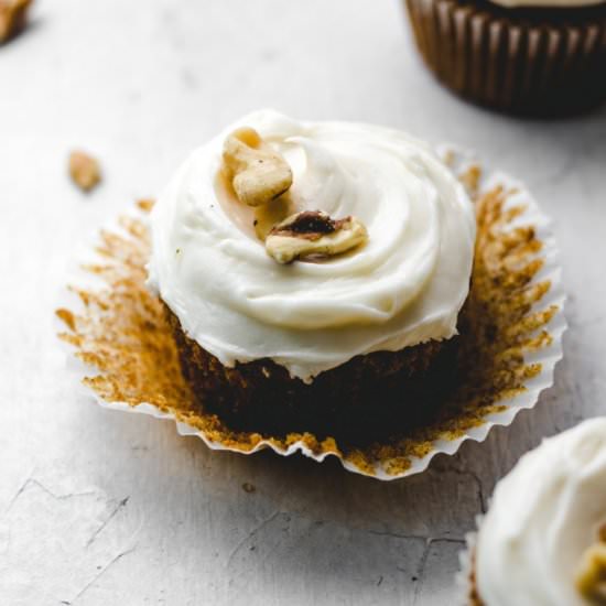 Carrot Cake Cupcakes - Recipe photo by thecupcakechronicles