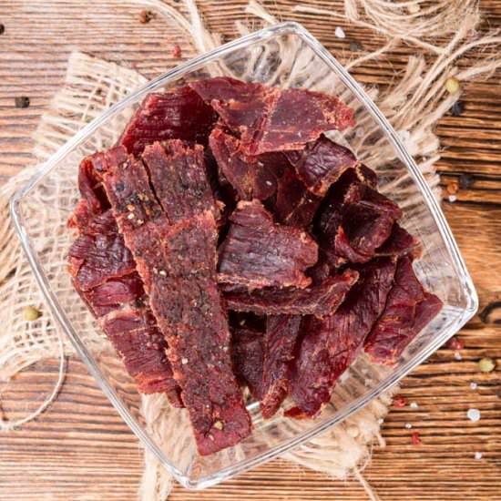 Smoked Beef Jerky - Recipe photo by theonlinegrill