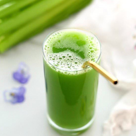 Celery Juice (Weight Loss Recipe) - Recipe photo by Delightful Mom Food