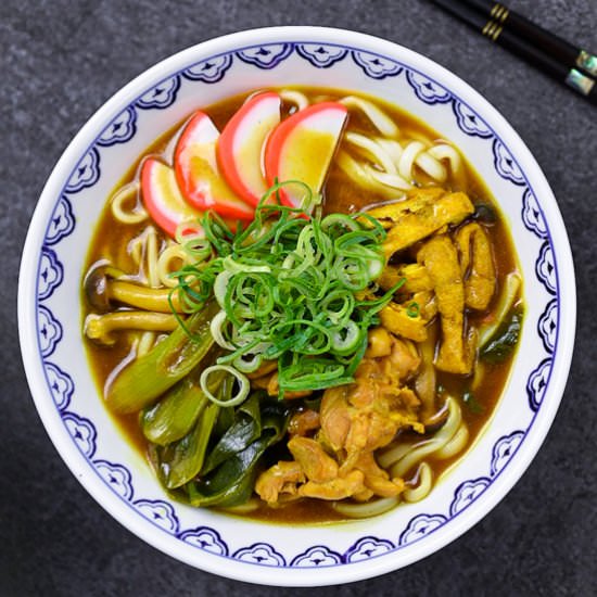 Warming Chicken Curry Udon - Recipe photo by Sudachi Recipes
