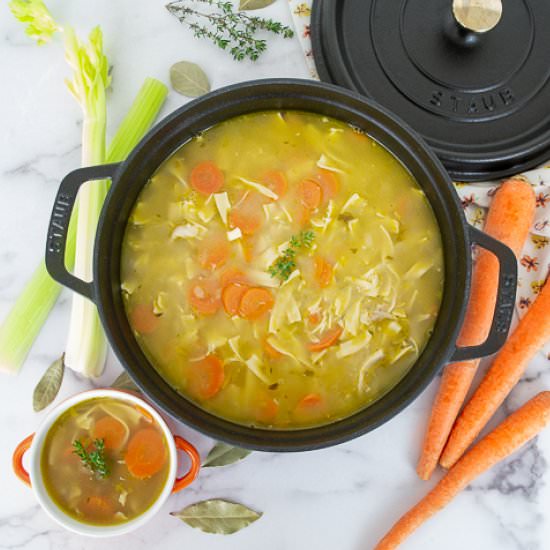 Chicken Noodle Soup - Recipe photo by House of Elyn Ryn