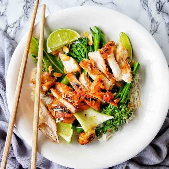 Sweet Chilli Chicken Thighs - Recipe photo by SweetCaramelSunday