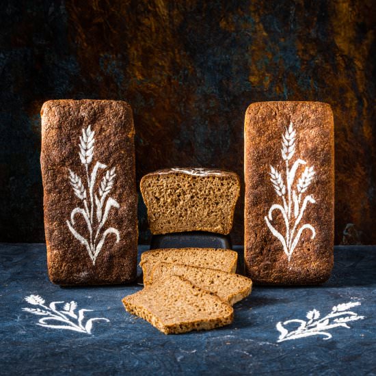 100% Whole Grain Rye Sourdough - Recipe photo by denisav