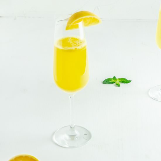 Ginger-Orange Mocktail - Recipe photo by Lifeandlemons