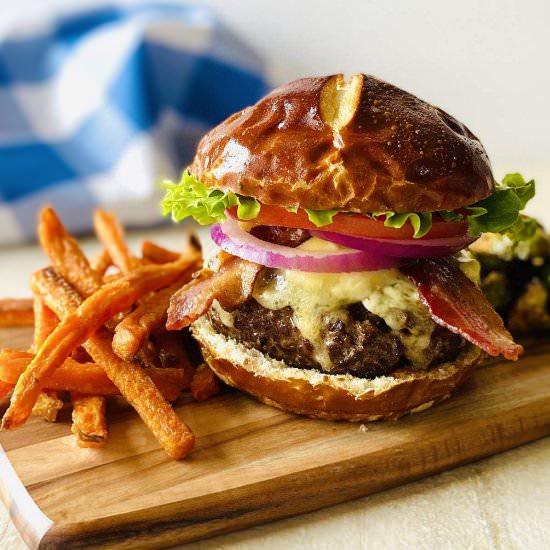Wagyu Burger - Recipe photo by AubreysKitchen