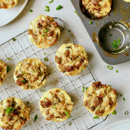 Hash Brown Breakfast Muffins - Recipe photo by fromachefskitchen