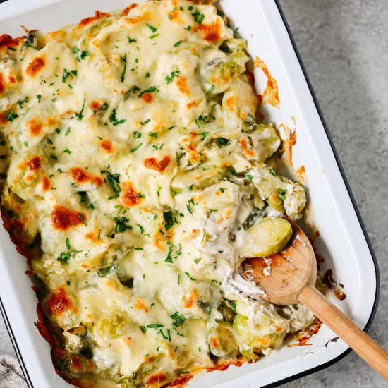 Brussels Sprouts Casserole - Recipe photo by PrimaveraKitchen