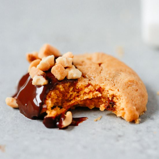 low-carb peanut butter cookies - Recipe photo by PrimaveraKitchen
