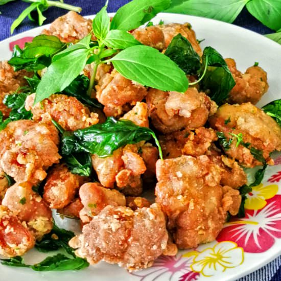 Popcorn chicken (Taiwanese style) - Recipe photo by Taste of Asian Food