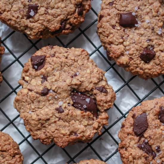 Chocolate Chip Cookies (v, gf) - Recipe photo by veggi.es
