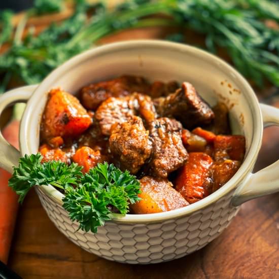 Best Ever Instant Pot Beef Stew - Recipe photo by Jaxx The Bearded Hiker