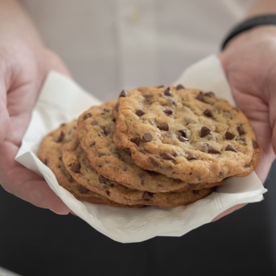 Toffee Chocolate Chip Cookies - Recipe photo by beyondkimchee
