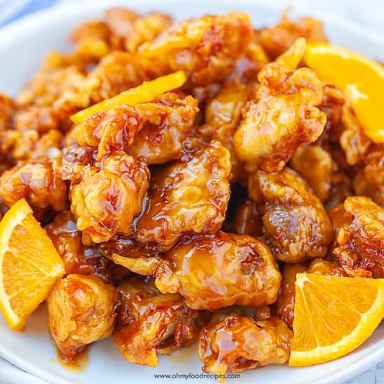 Orange Chicken - Recipe photo by ohmyfoodrecipes