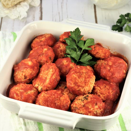 Italian Meatless Meatballs - Recipe photo by Mangia Bedda