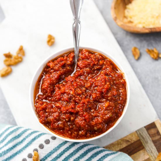 Sundried Tomato Red Pesto - Recipe photo by MaesMenu