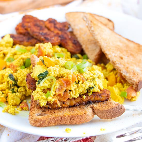 Vegan Tofu Scramble - Recipe photo by plant.well