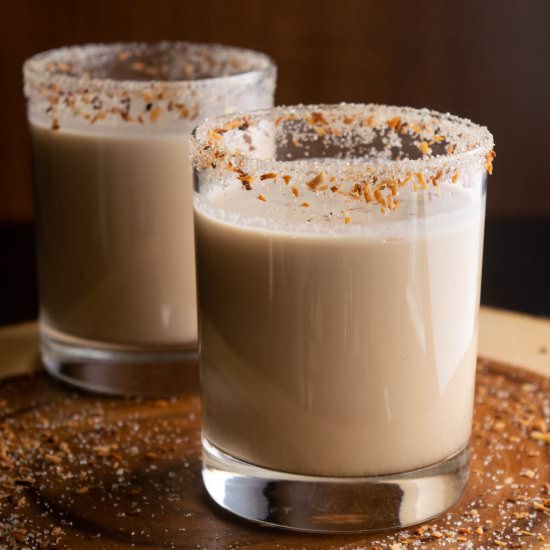 Toasted Coconut White Russian - Recipe photo by JawnsICooked