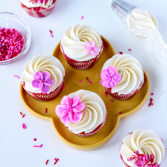Strawberry Cupcakes From Scratch - Recipe photo by Bakes and Blunders