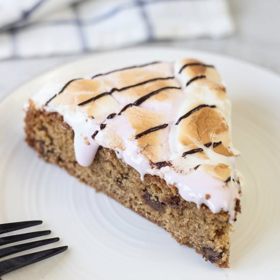 S'mores Cookie Pie - Recipe photo by Healthy Life Trainer