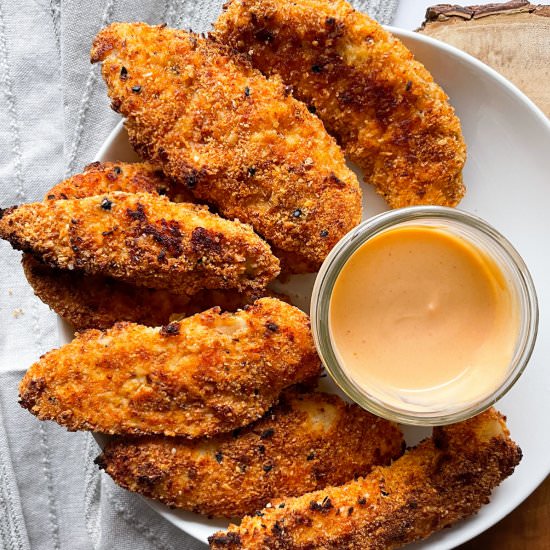 Oven Baked Chicken Tenders - Recipe photo by frozen_bananas_