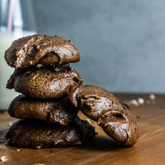 Chocolate Hazelnut Brownie Bites - Recipe photo by Lifeandlemons