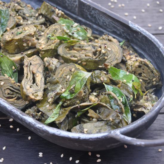 Patra - Recipe photo by ChezShuchi
